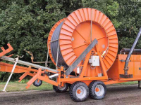 Irrigation hose reel AP MIDI 125/295 Regenhaspel met Motor en Pomp