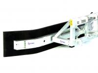 Other attachments and accessories Qmac Rubber stable barn scraper blade 2400mm hook up Schäffer