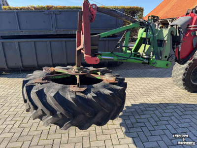 Front-end loader Weidemann Voerband , schuif