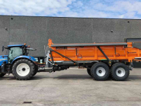 Elevated dumptrailer Dezeure Trans D25M hooglosser/ overlaadwagen/ hoogkipper