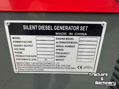 Aggregates  kawakenki  70 kva