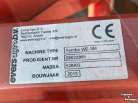 Deep subsoiler Evers Sumba WE-3M woeler, woelpoot, vaste tand, diepwoeler, grondbewerking