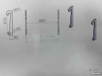 Other attachments and accessories Volvo Aanlasoren Volvo L50-L90 gebruikt