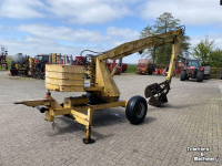 Excavator  Landbouwkraan getrokken