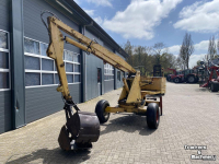 Excavator  Landbouwkraan getrokken