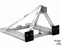 Low loader / Semi trailer Qmac HEFTRUCK OPPIKBOK WERKTUIGDRAGER