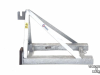 Low loader / Semi trailer Qmac HEFTRUCK OPPIKBOK WERKTUIGDRAGER