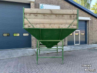 Bunkerstorage  Aardappelbunker met houten opbouw