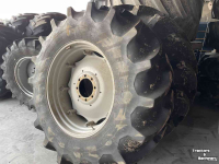 Wheels, Tyres, Rims & Dual spacers Firestone 20.8R38 spade grip ploegbanden