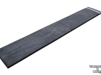 Rubber yard scraper Qmac RUBBERMAT STAAL type 2.70