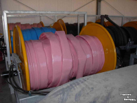 Manure umbilical systems De With Slangen en slanghaspels