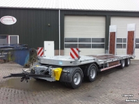 Low loader / Semi trailer  Grizzly 4 assige dieplader
