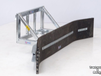 Rubber yard scraper Qmac 150 SCHUIF VAST MACKS 227