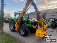 Tractor Deutz Agrotron 6175 RC Shift + armklepelmaaier Herder