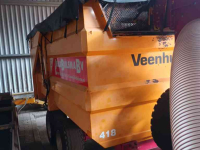 Mower-vacuum combination Claas Arion 530 Powershift Herder Musketier KA 180 maaiarm Veenhuis JVSK 6.000 opvangwagen