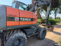 Excavator mobile Terex TW160 Bandenkraan