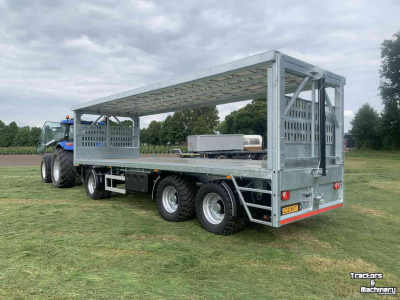 Agricultural wagon Heuvelmans Hefdakwagen 30 ton