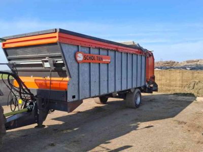 Forage feedwagon / Forage dosage wagon Schouten MDW 190 Quickfeed voerdoseerwagen