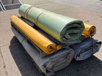 Other agricultural transport equipment and accessories  Partij bodemmatten en stopshocks