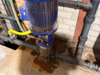 Irrigation pump Rovadi Duivelaar 5,5 KW pompinstallatie frequentie geregeld