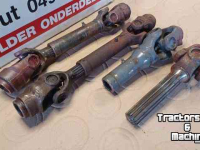 Used parts for tractors Holder Aandrijfas / Drive shaft / Tussenas / Intermediate shaft