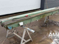 Conveyor  4150X400 TRANSPORTBAND VLAKKE BAND FLAT BELT CONVEYOR BELT FLACHBAND FÖRDERBAND