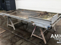 Conveyor  3100X1400 TRANSPORTBAND VLAKKE BAND FLAT BELT CONVEYOR BELT FLACHBAND FÖRDERBAND