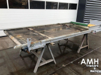 Conveyor  3100X1400 TRANSPORTBAND VLAKKE BAND FLAT BELT CONVEYOR BELT FLACHBAND FÖRDERBAND