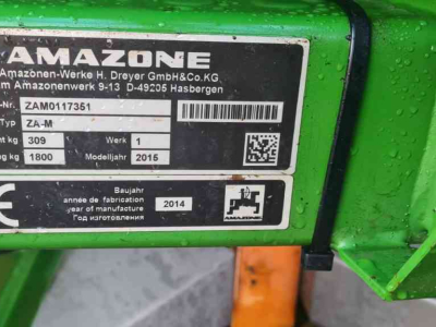 Fertilizer spreader Amazone ZA-M 1001