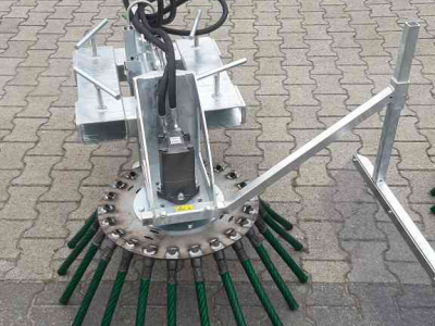 Weed brusher  VL Weed Brush onkruidborstel heftruck of shovel