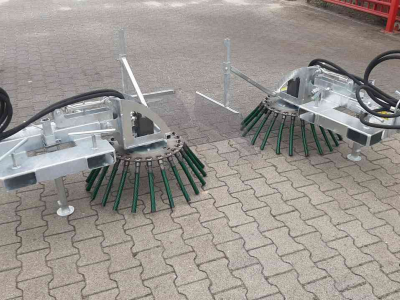Weed brusher  VL Weed Brush onkruidborstel heftruck of shovel