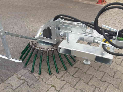 Weed brusher  VL Weed Brush onkruidborstel heftruck of shovel