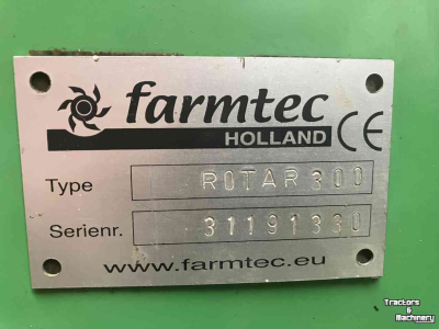Spader machine Farmtec rotar 300 met springrotor