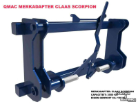 Adapter  Qmac MERKADAPTER BLANCO - CLAAS SCORPION