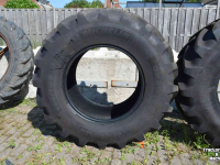 Wheels, Tyres, Rims & Dual spacers Michelin 480/70r28