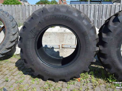 Wheels, Tyres, Rims & Dual spacers Michelin 480/70r28