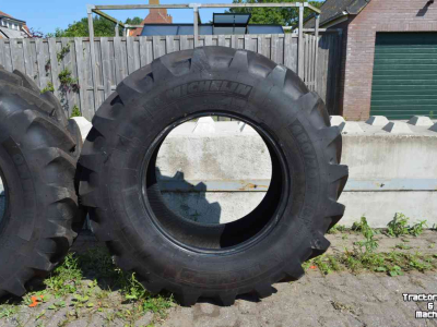 Wheels, Tyres, Rims & Dual spacers Michelin 480/70r28