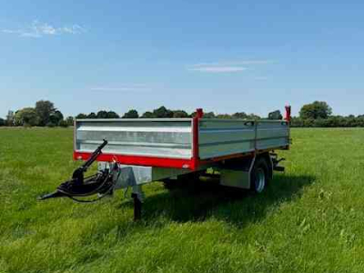 Dumptrailer Heuvelmans 8 ton