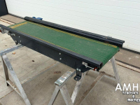 Conveyor  1580X400 TRANSPORTBAND VLAKKE BAND FLAT BELT CONVEYOR BELT FLACHBAND FÖRDERBAND