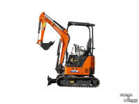 Mini-Excavator Hitachi ZX17U-6 Canopy, minigraver, minikraan, BJ2024, Nieuw!