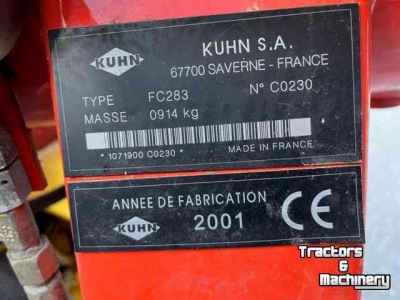 Mower Kuhn Set maaiers FC 280 F met FC 283