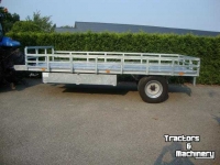 Low loader / Semi trailer Heuvelmans bakkenwagen - 8 KBW 5020