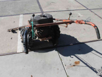 Two-wheel tractor Bucher M300 2-wielige trekker 2-wieler tractor met maaibalk