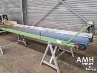 Conveyor  4200X490 MM TRANSPORTBAND VLAKKE BAND FLAT BELT CONVEYOR BELT FLACHBAND FÖRDERBAND