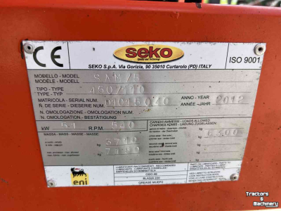 Horizontal feed mixer Seko Samurai 5 450/110