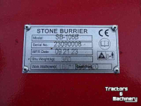 Overtop rotary tiller  Stone Burrier SB-105B overtopfrees