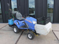 Horticultural Tractors Iseki SXG216H diesel hydrostaat minitrekker met Weedmaster onkruidkoker heetwatermachine