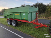 Dumptrailer Agromet 7 tons Agromet T041 kipper zgan