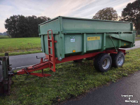 Dumptrailer Agromet 7 tons Agromet T041 kipper zgan