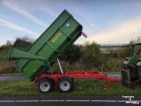Dumptrailer Agromet 7 tons Agromet T041 kipper zgan